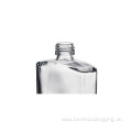 Flat Hip Flask Glass Bottle